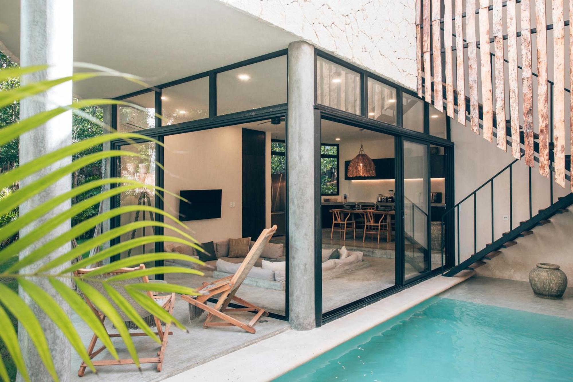 Luxury Jungle Villa-Pvt Pool -100Mbs- Concierge 8A Tulum Pueblo Buitenkant foto