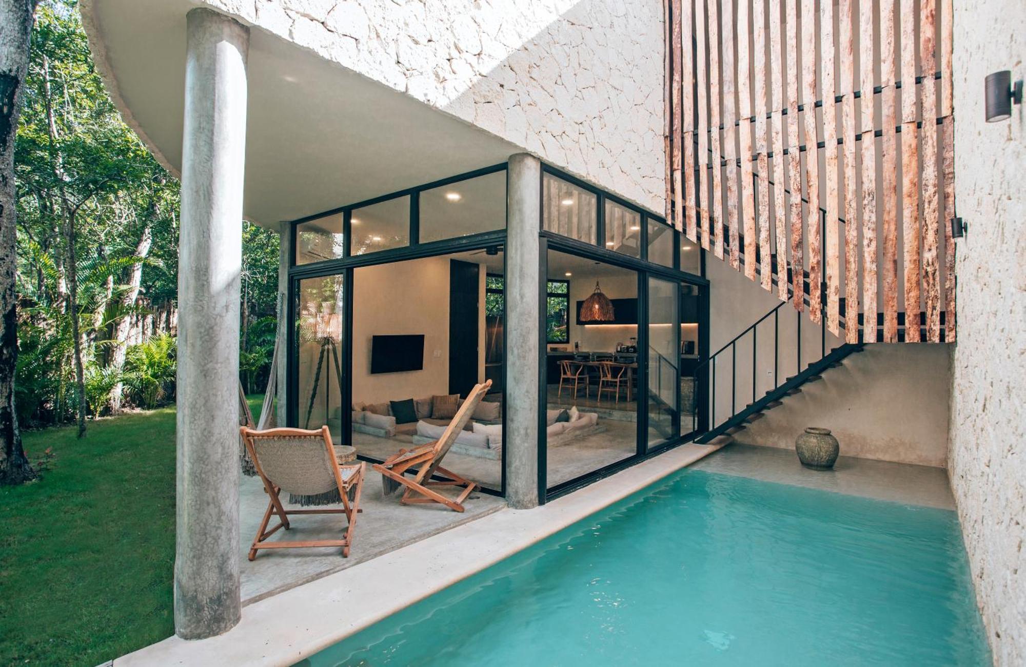 Luxury Jungle Villa-Pvt Pool -100Mbs- Concierge 8A Tulum Pueblo Buitenkant foto